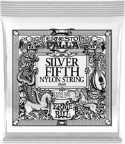 Ernie Ball Ernesto Palla Nylon Klassieke Gitaarsnaar 5E Silver Plated Steel 6-pack