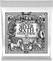 Ernie Ball Ernesto Palla Nylon Klassieke Gitaarsnaar 6E Silver Plated Steel 6-pack
