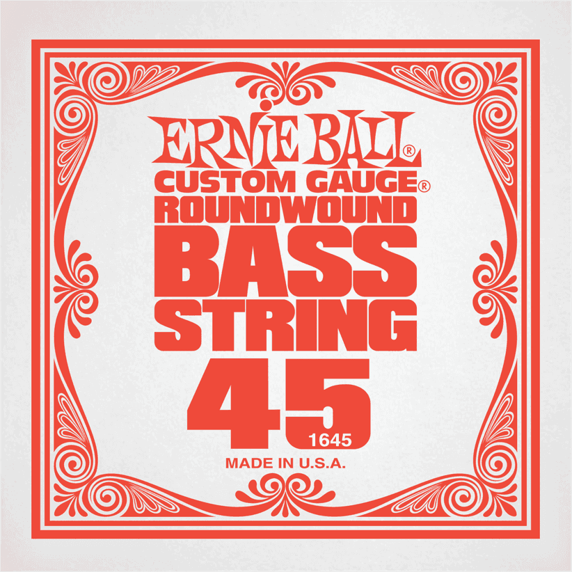 Ernie Ball Slinky Nickel Wound Bass Basgitaarsnaar Nickel Wound 045