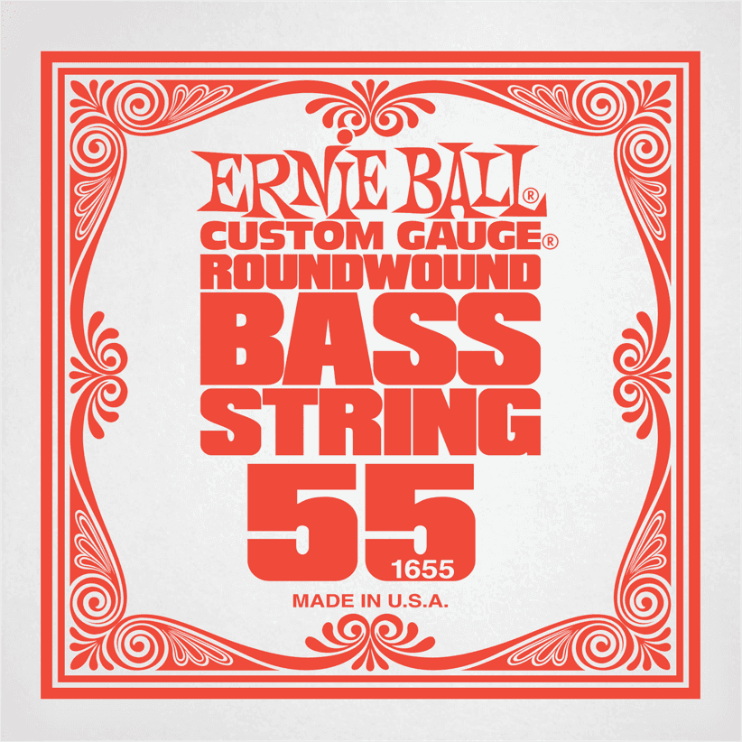 Ernie Ball Slinky Nickel Wound Bass Basgitaarsnaar Nickel Wound 055