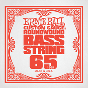 Ernie Ball Slinky Nickel Wound Bass Basgitaarsnaar Nickel Wound 065