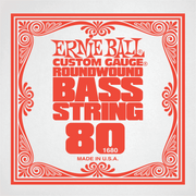 Ernie Ball Slinky Nickel Wound Bass Basgitaarsnaar Nickel Wound 080