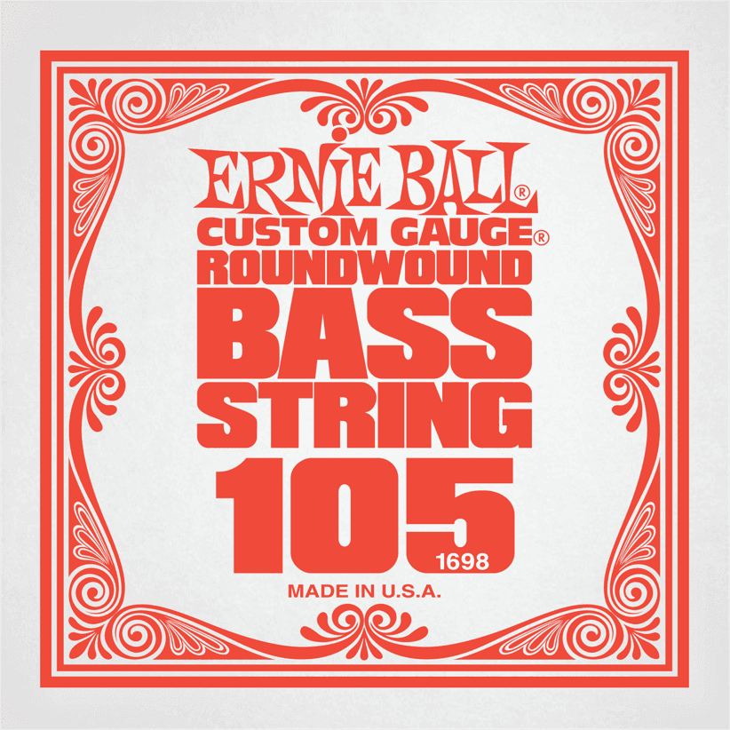 Ernie Ball Slinky Nickel Wound Bass Basgitaarsnaar Nickel Wound 105