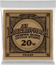 Ernie Ball Earthwood Phosphor Akoestische Gitaarsnaar Wound Phosphor Bronze 020 6-pack