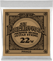 Ernie Ball Earthwood Phosphor Akoestische Gitaarsnaar Wound Phosphor Bronze 022 6-pack