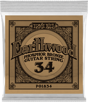 Ernie Ball Earthwood Phosphor Akoestische Gitaarsnaar Wound Phosphor Bronze 034 6-pack