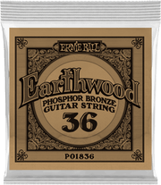 Ernie Ball Earthwood Phosphor Akoestische Gitaarsnaar Wound Phosphor Bronze 036 6-pack