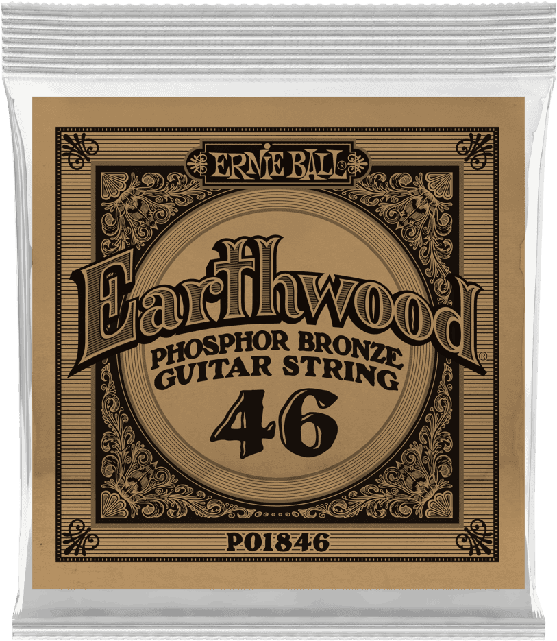 Ernie Ball Earthwood Phosphor Akoestische Gitaarsnaar Wound Phosphor Bronze 046 6-pack