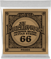 Ernie Ball Earthwood Phosphor Akoestische Gitaarsnaar Wound Phosphor Bronze 066 6-pack