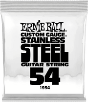 Ernie Ball Slinky Stainless Steel Elektrische Gitaarsnaar Wound 054 6-pack