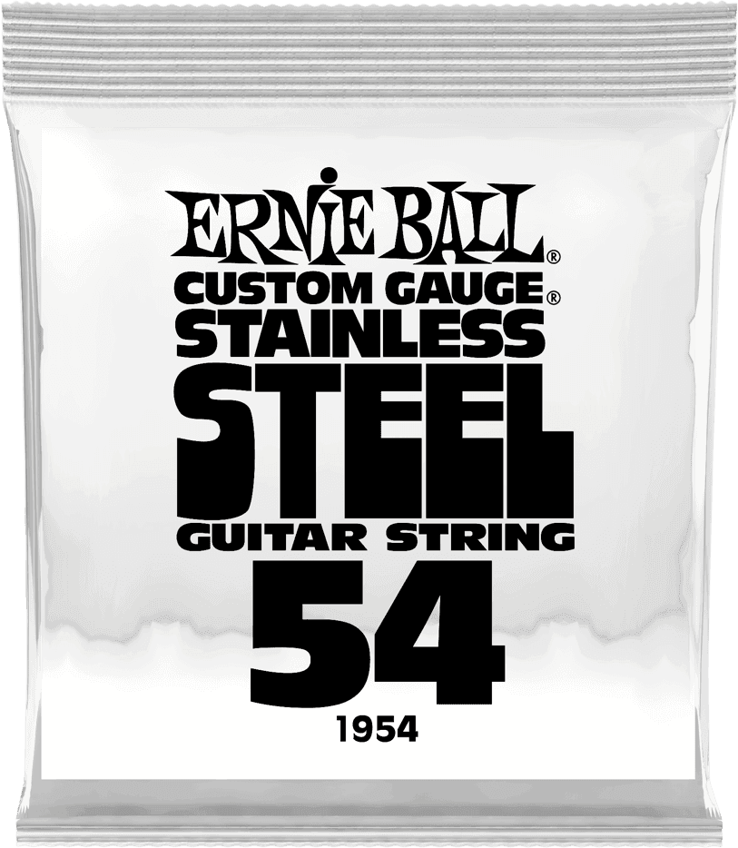 Ernie Ball Slinky Stainless Steel Elektrische Gitaarsnaar Wound 054 6-pack