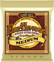 Ernie Ball Earthwood 80/20 Bronze Akoestische Gitaarsnaren Medium 13-56