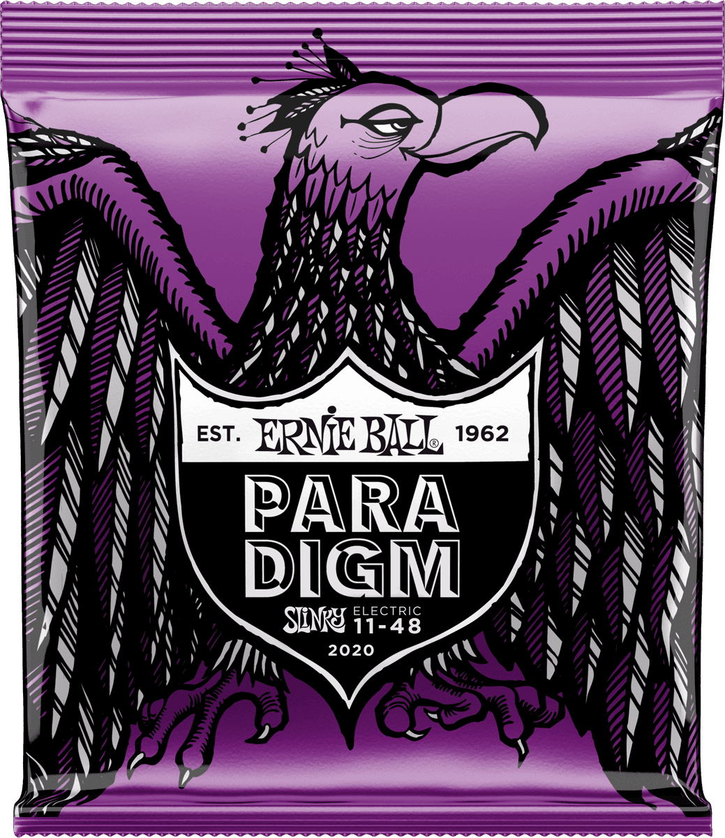 Ernie Ball Paradigm Slinky Elektrische Gitaarsnaren Power Slinky 11-48