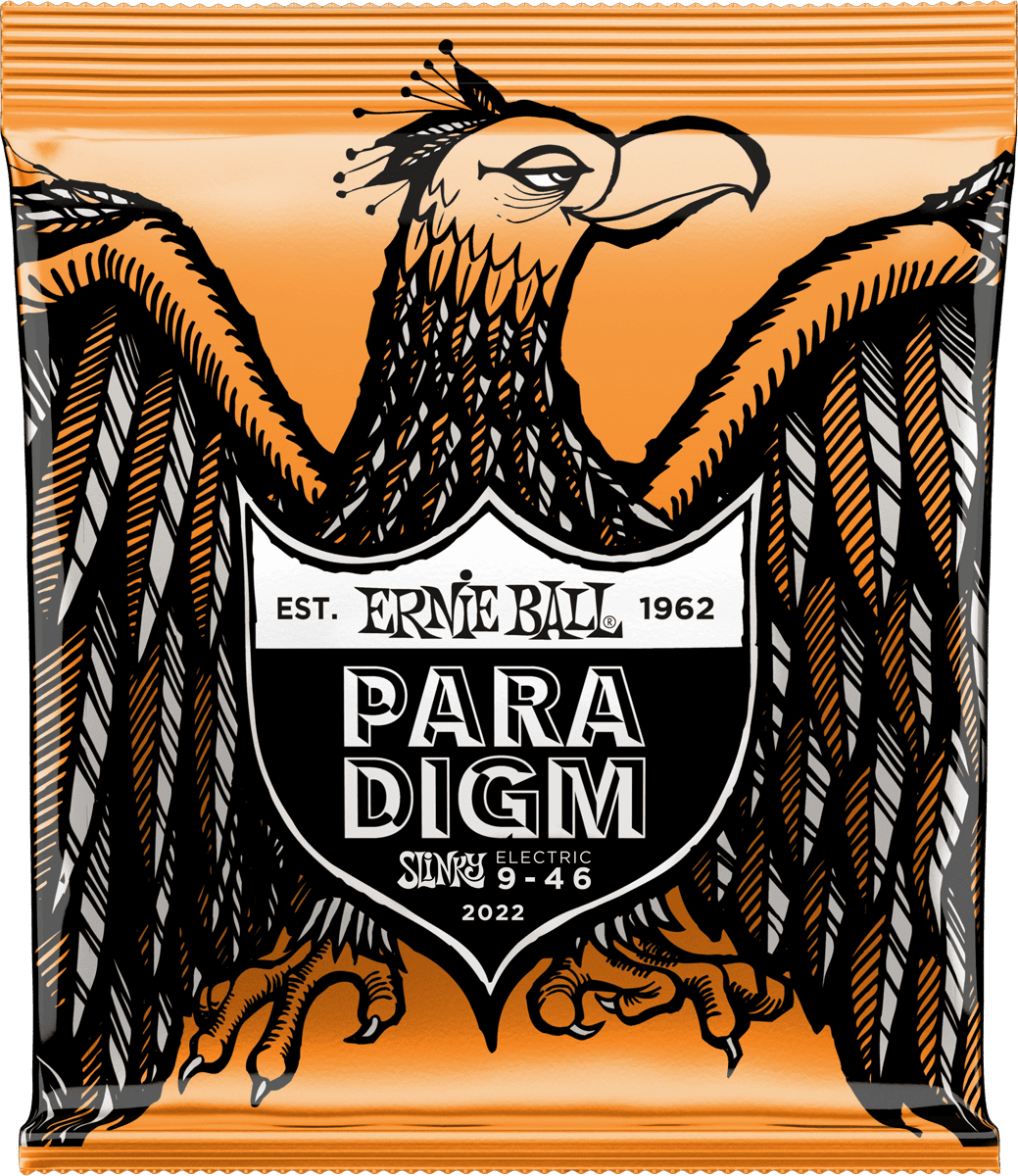 Ernie Ball Paradigm Slinky Elektrische Gitaarsnaren Hybrid Slinky 09-46