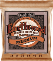 Ernie Ball Earthwood Phosphor Akoestische Gitaarsnaren Medium 13-56