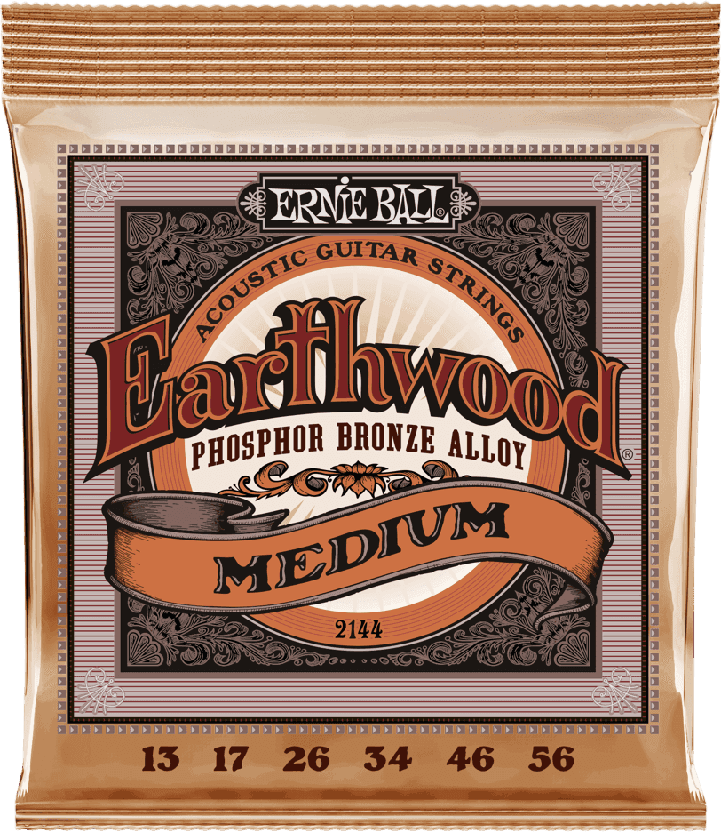 Ernie Ball Earthwood Phosphor Akoestische Gitaarsnaren Medium 13-56