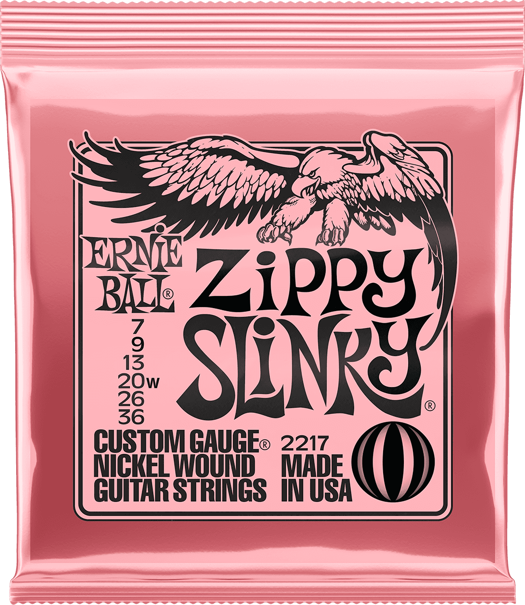 Ernie Ball Slinky Nickel Wound Elektrische Gitaarsnaren Zippy Slinky 07-36