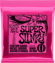 Ernie Ball Slinky Nickel Wound Elektrische Gitaarsnaren Super Slinky 09-42