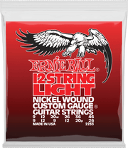 Ernie Ball Nickel Wound Custom Gauge Elektrische Gitaarsnaren Light