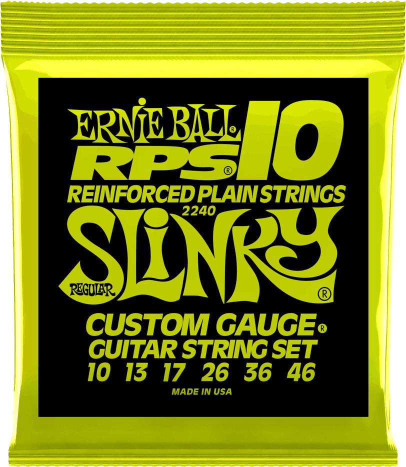 Ernie Ball Slinky RPS Nickel Wound Elektrische Gitaarsnaren Regular Slinky