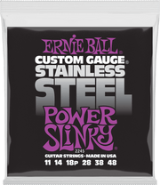 Ernie Ball Slinky Stainless Steel Elektrische Gitaarsnaren Power Slinky
