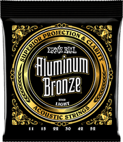 Ernie Ball Aluminium Bronze Akoestische Gitaarsnaren Light 11-52