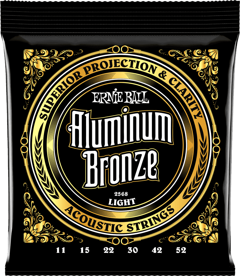 Ernie Ball Aluminium Bronze Akoestische Gitaarsnaren Light 11-52