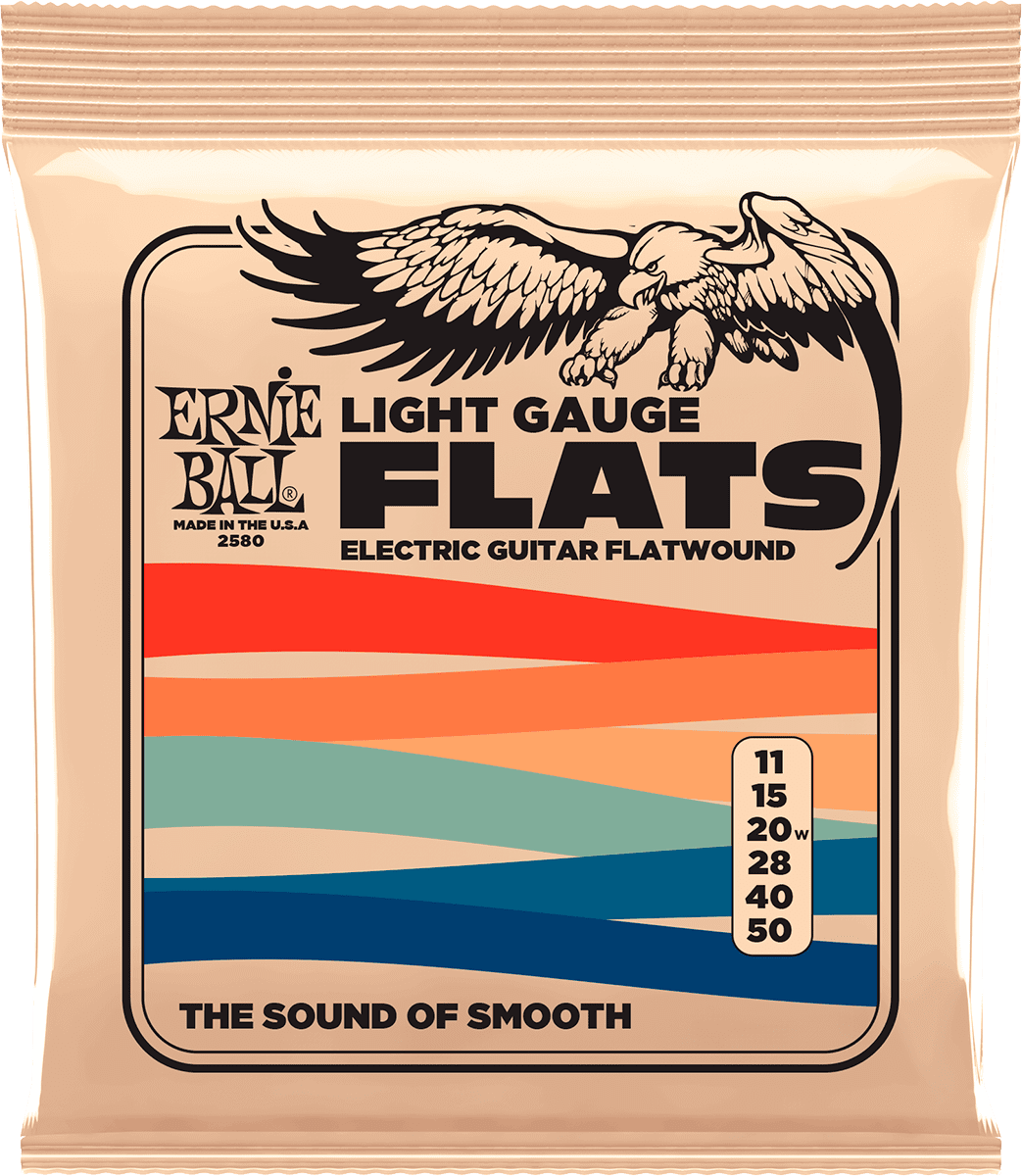 Ernie Ball Slinky Flats Elektrische Gitaarsnaren Light 11-50