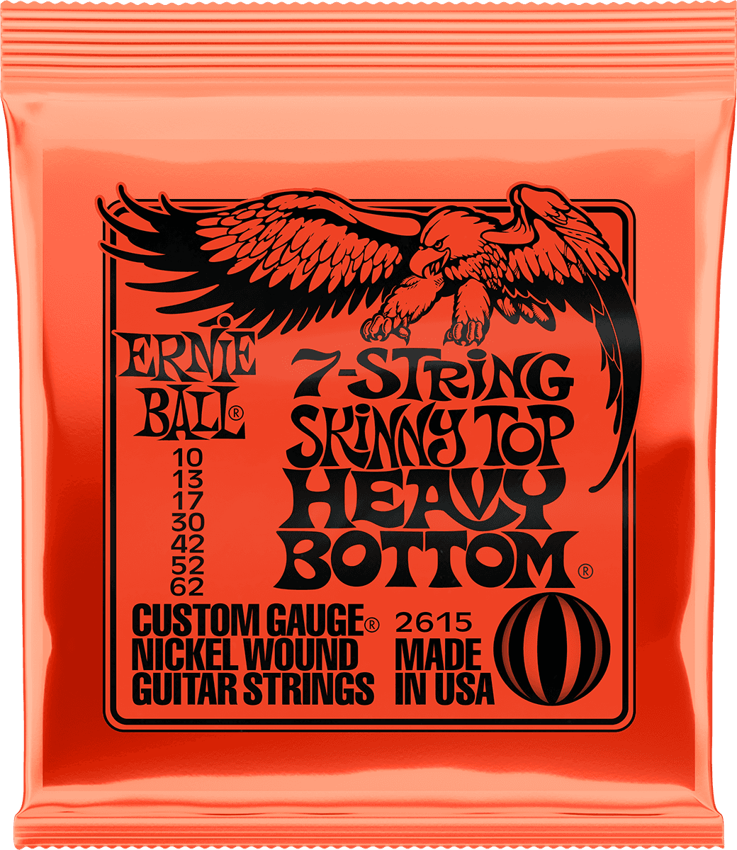Ernie Ball Slinky Nickel Wound Elektrische Gitaarsnaren Skinny Top Heavy Bottom 10-6