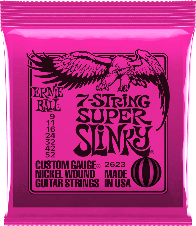 Ernie Ball Slinky Nickel Wound Elektrische Gitaarsnaren Super Slinky 09-5
