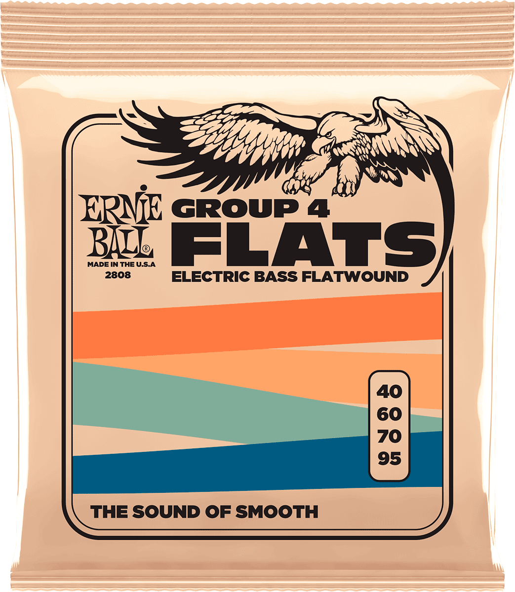 Ernie Ball Slinky Flats Bass Basgitaarsnaren Group Iv 40-95