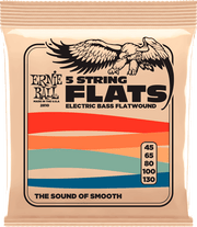 Ernie Ball Slinky Flats Bass Basgitaarsnaren 5 Snaren 45-130