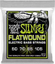 Ernie Ball Slinky Flatwound Bass Basgitaarsnaren Regular Slinky 50-105