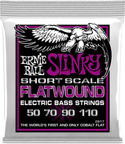 Ernie Ball Slinky Flatwound Bass Basgitaarsnaren Power Slinky 55-110