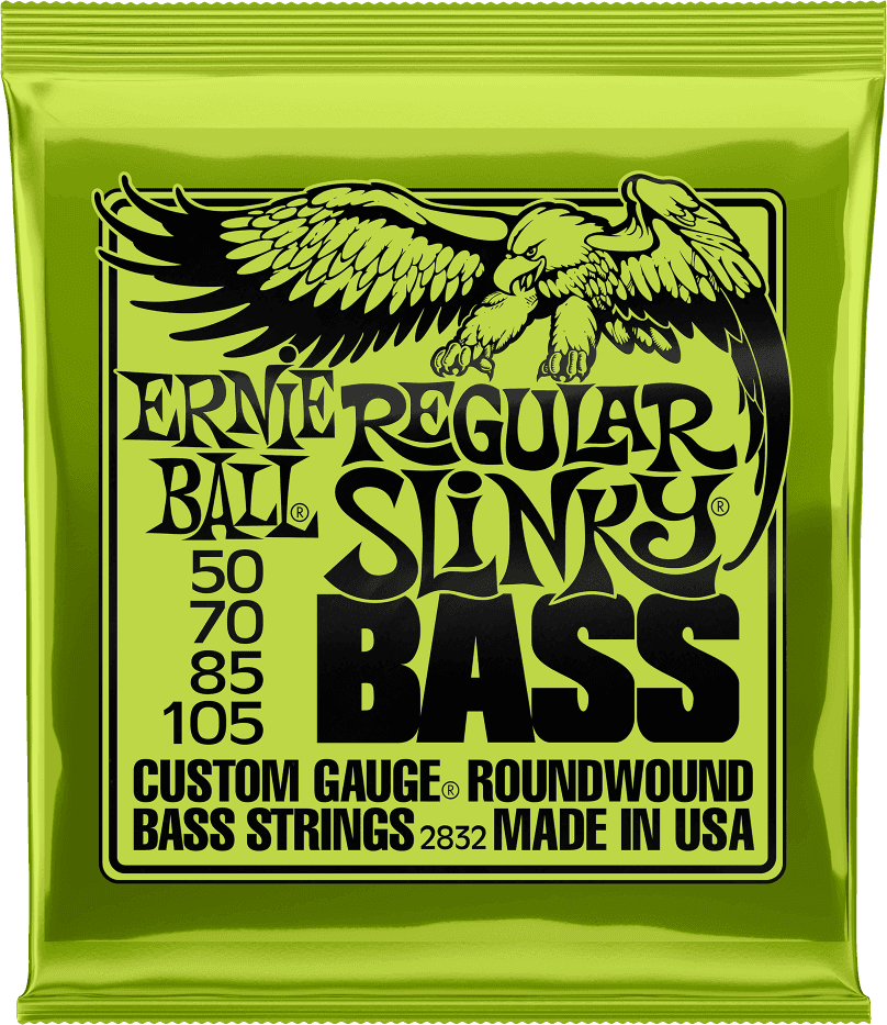 Ernie Ball Regular Slinky 50-105 bassnaren