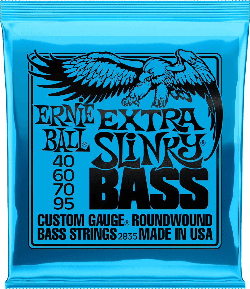 Ernie Ball Slinky Nickel Wound Bass Basgitaarsnaren Extra Slinky 40-95