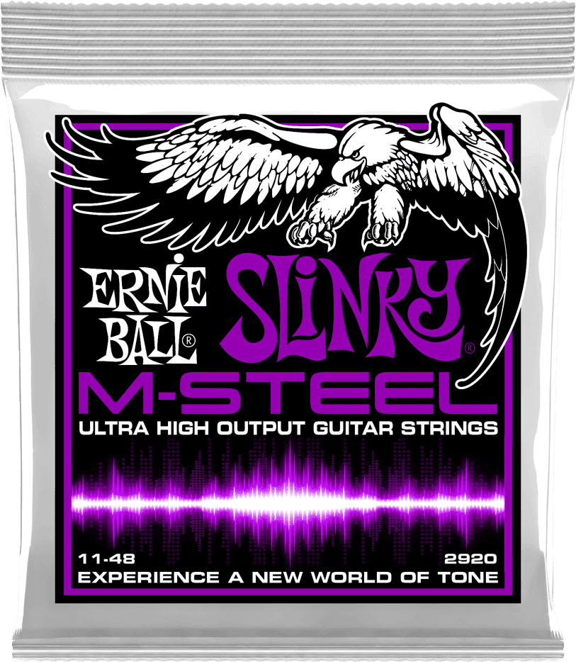Ernie Ball Slinky M-Steel Elektrische Gitaarsnaren Power Slinky