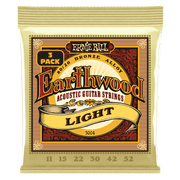 Ernie Ball Earthwood 80/20 Bronze Akoestische Gitaarsnaren Light 11-42 3-pack