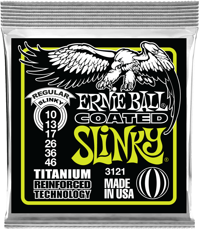Ernie Ball Slinky RPS Coated Elektrische Gitaarsnaren Regular Slinky