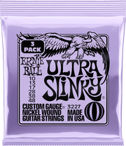 Ernie Ball Slinky Nickel Wound Elektrische Gitaarsnaren Ultra Slinky 10-48 3-pack