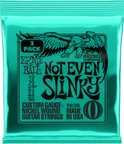 Ernie Ball Slinky Nickel Wound Elektrische Gitaarsnaren Not Even Slinky 12-56 3-pack