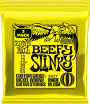 Ernie Ball Slinky Nickel Wound Elektrische Gitaarsnaren Beefy Slinky 11-54 3-pack