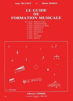 Guide de formation musicale Vol.1 - débutant 1