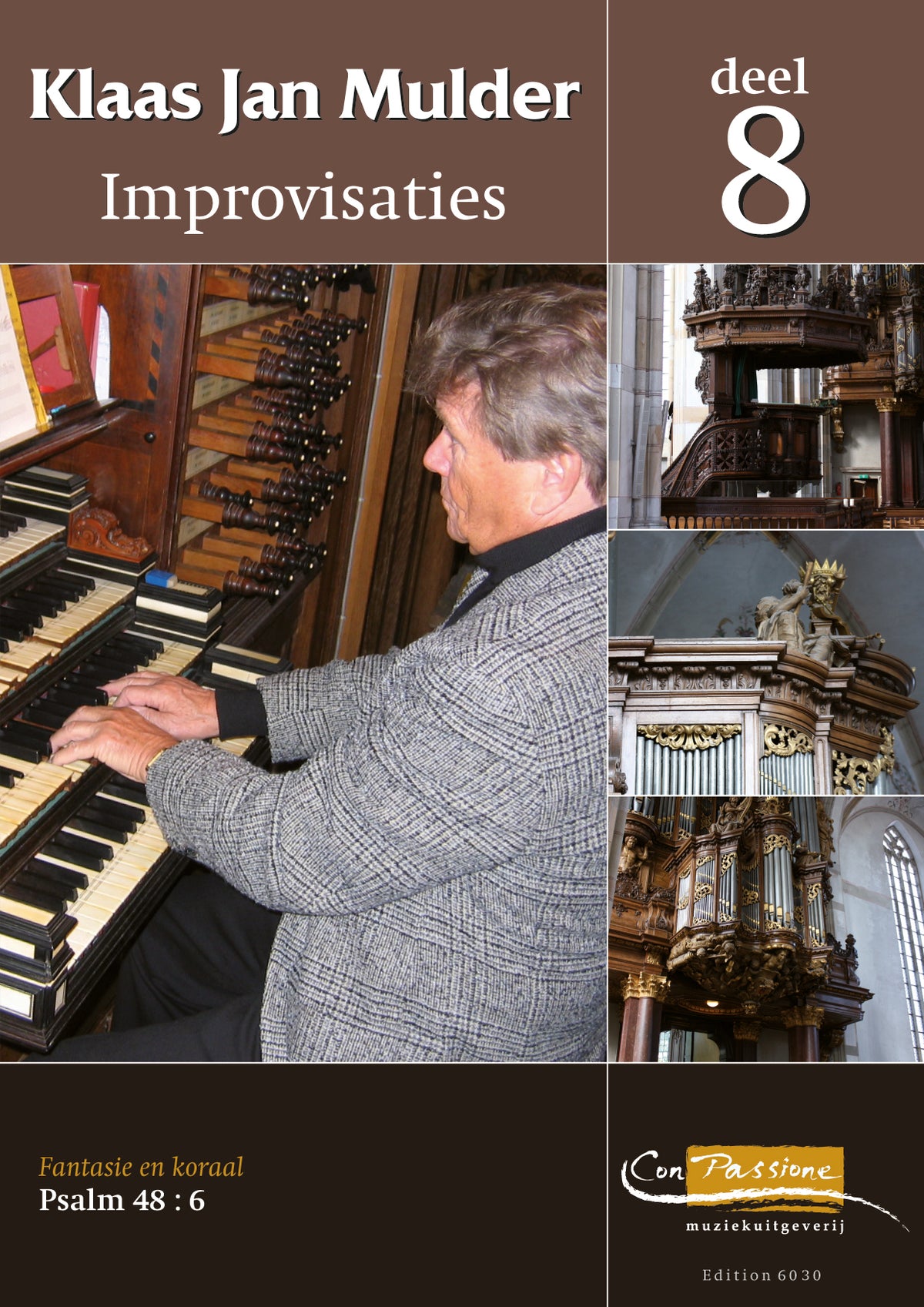 Improvisaties 8 Fantasie en Koraal Psalm 48 : 6 afbeelding 2