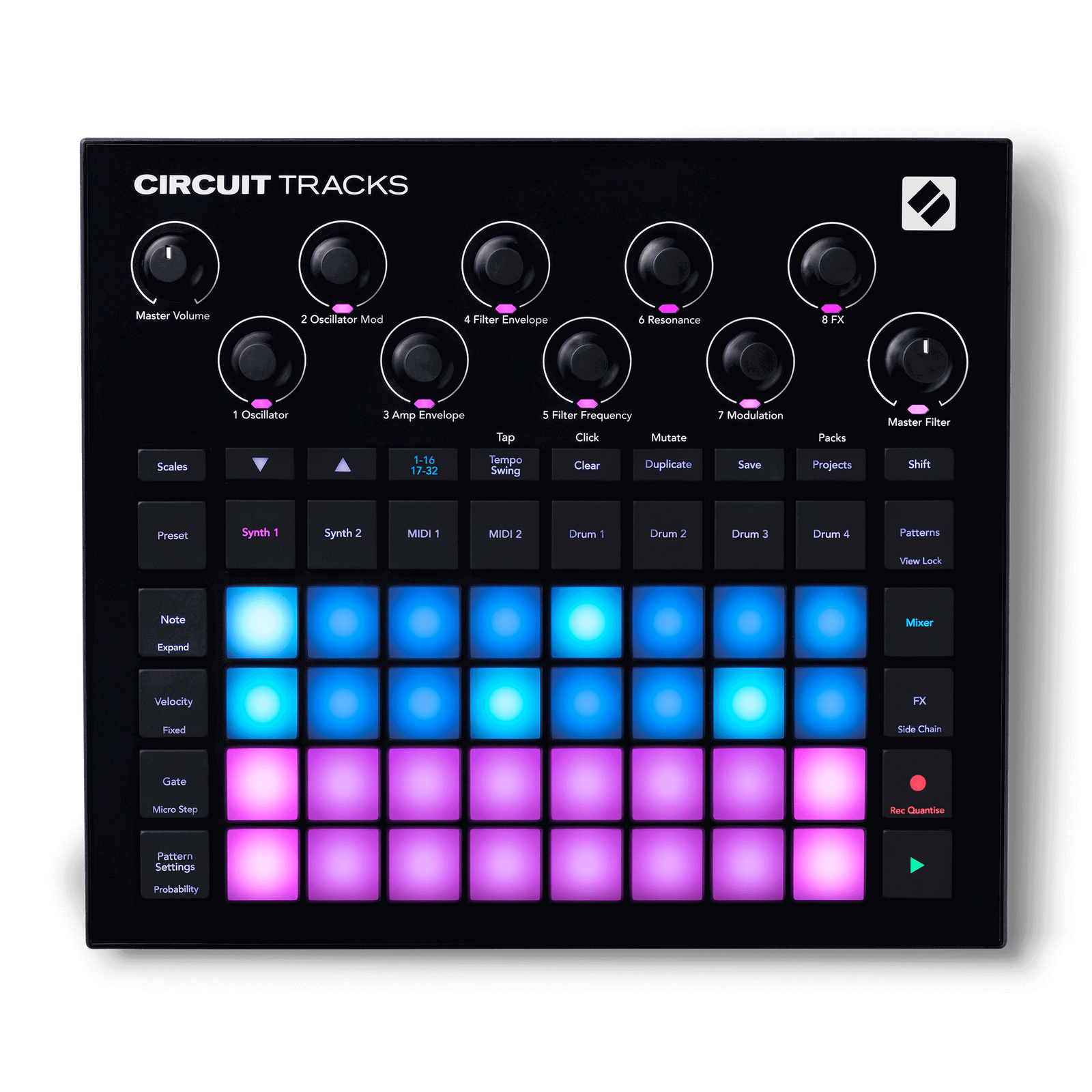 Novation – RNO CIRCUIT-TRKS – Groovebox