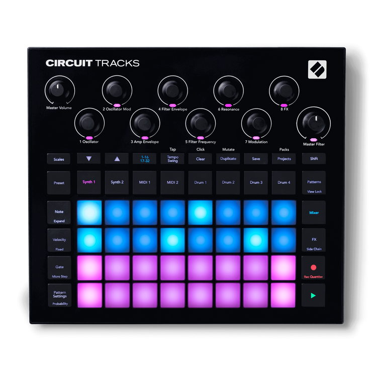Novation – RNO CIRCUIT-TRKS – Groovebox