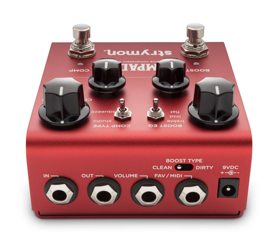 Strymon - STRCOMPADRE - Dual Voice Analog Compressor Pedal with Clean/dirty Boost