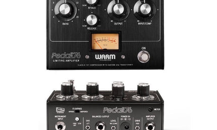 Warm Audio - WA76P - De Warm Audio Pedal 76 Is Een Compressor-pedaal Van Studiokwaliteit, Geïnspireerd Op De Legendarische 1176-compressor