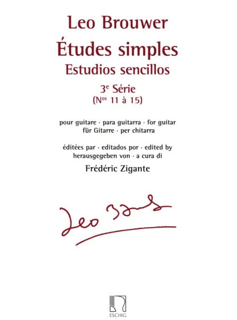 Études simples - Estudios sencillos (Série 3)