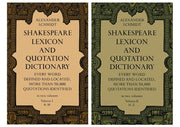 Shakespeare Lexicon - 2 Volume Set